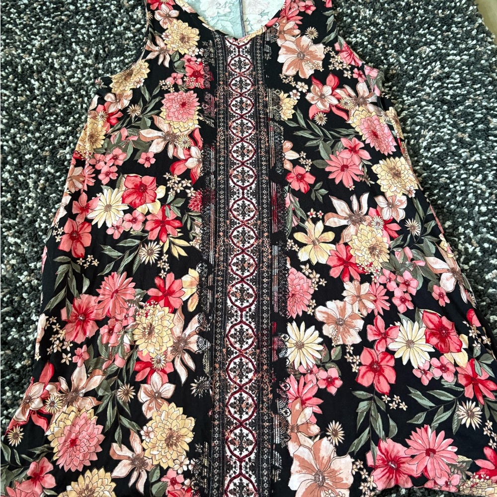 Floral Sleeveless Dress